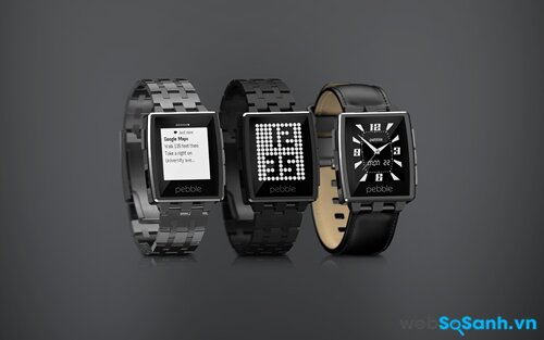 Phần mềm của Pebble Steel. Nguồn Internet