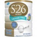 Sữa bột S-26 Gold Lactose Free - hộp 900g