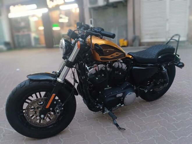 Thiết kế xe Harley Davidson 48 phong cách và cá tính