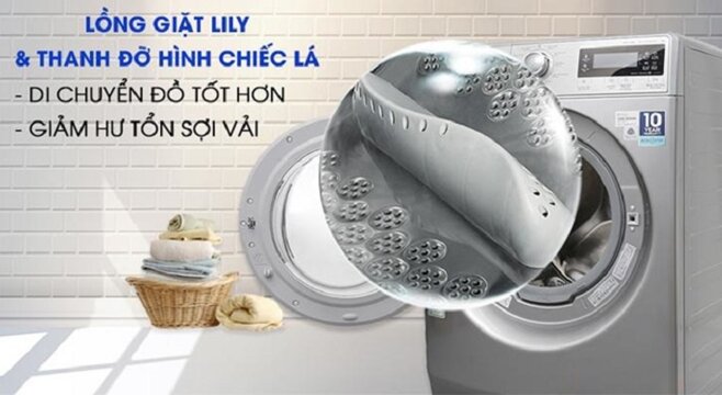 máy giặt cửa ngang electrolux