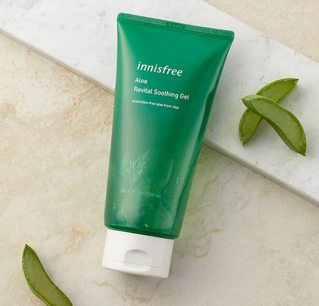 Kem dưỡng da dầu mụn Innisfree Aloe Revital Soothing Gel