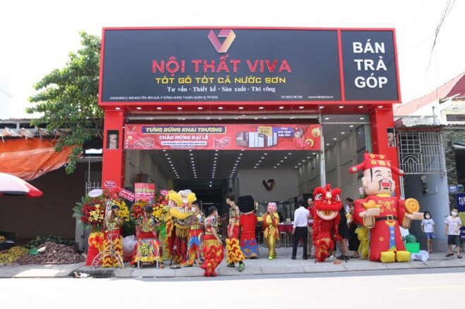 Nội thất Viva khai trương tưng bừng – Mừng đại lễ 30/4 – 1/5: giảm giá 10% tất cả các sản phẩm