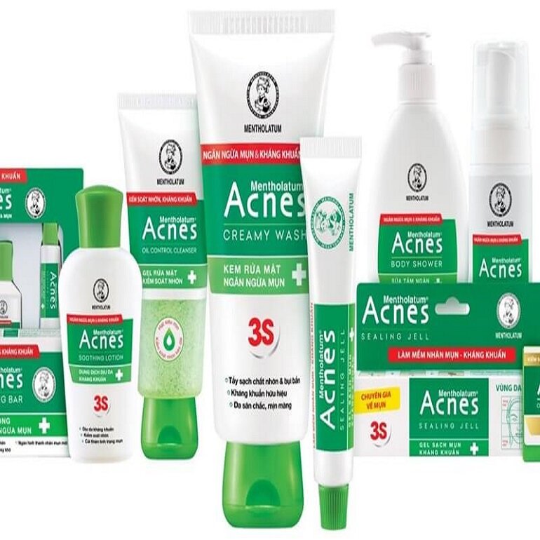 Acnes facial cleanser