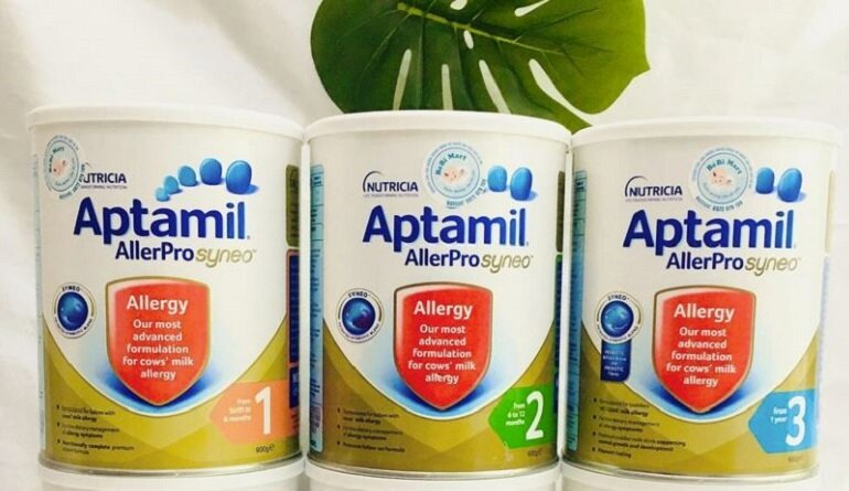 Bé phát triển tối ưu nhờ sữa Aptamil Allerpro Syneo