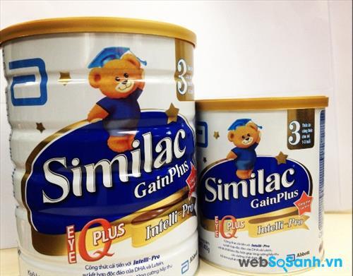 Sữa bột Abbott Similac Gain Plus IQ 3