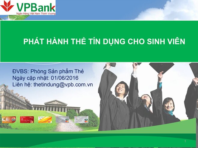 Thẻ tín dụng ngân hàng cho sinh viên