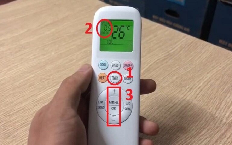 Cách bật chế độ hẹn giờ bật