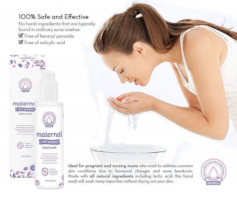 sữa rửa mặt Maternal Anti-Blemish Face Wash