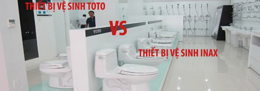 so sánh bồn cầu inax và toto loại nào tốt