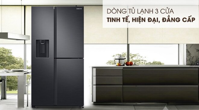 Tủ lạnh 3 cánh của hãng nào tích trữ được nhiều thực phẩm trong mùa dịch