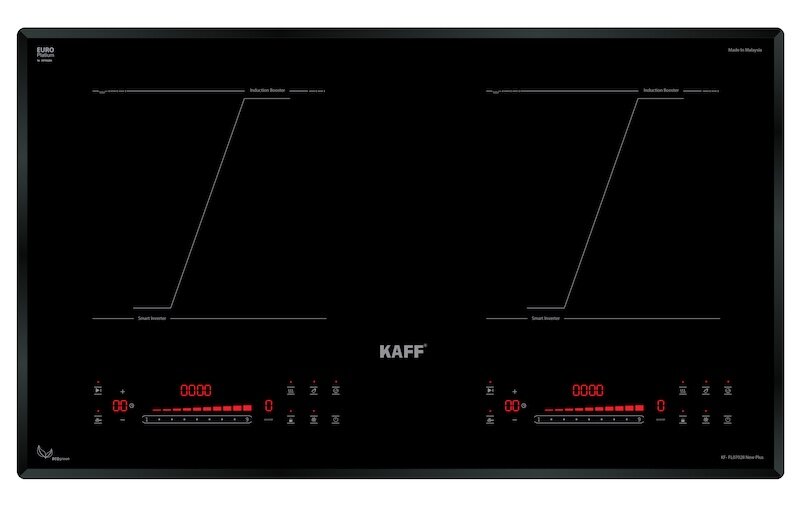 Bếp từ đôi Kaff KF-FL0702II New Plus sở hữu công suất mạnh mẽ, thiết kế sang trọng