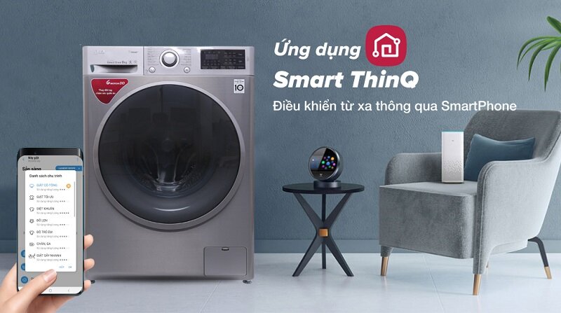 Máy giặt LG 8kg FC1408S3E