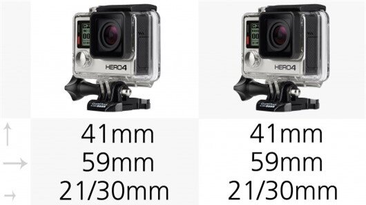 The size and shape of GoPro cameras haven't changed much in recent years and the Hero3+ an...