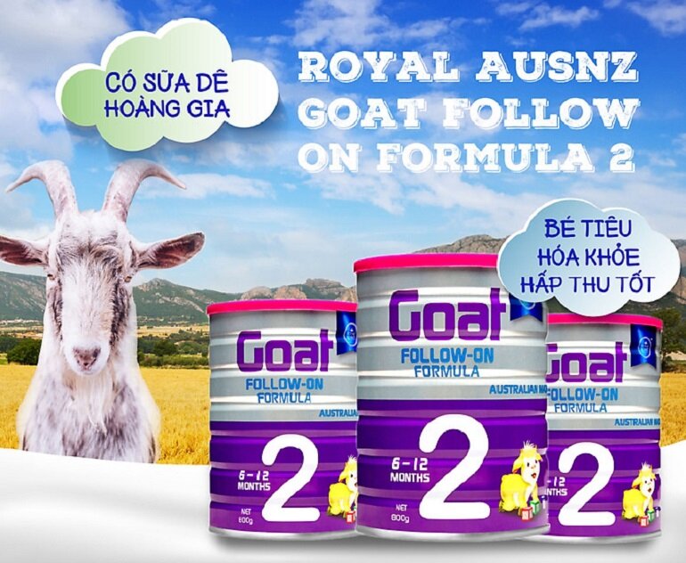 sữa dê Hoàng Gia Úc Royal Ausnz