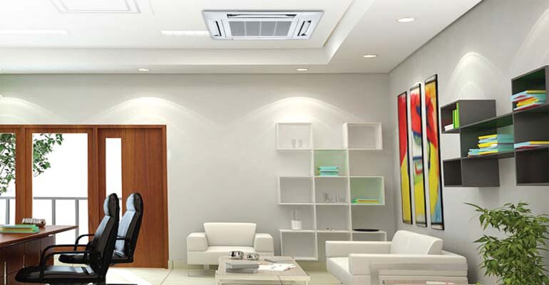 Máy lạnh âm trần Midea phù hợp cho không gian rộng may lanh am tran midea 1