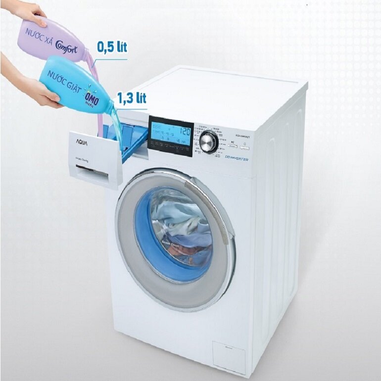 cách sử dụng máy giặt Aqua 9kg 