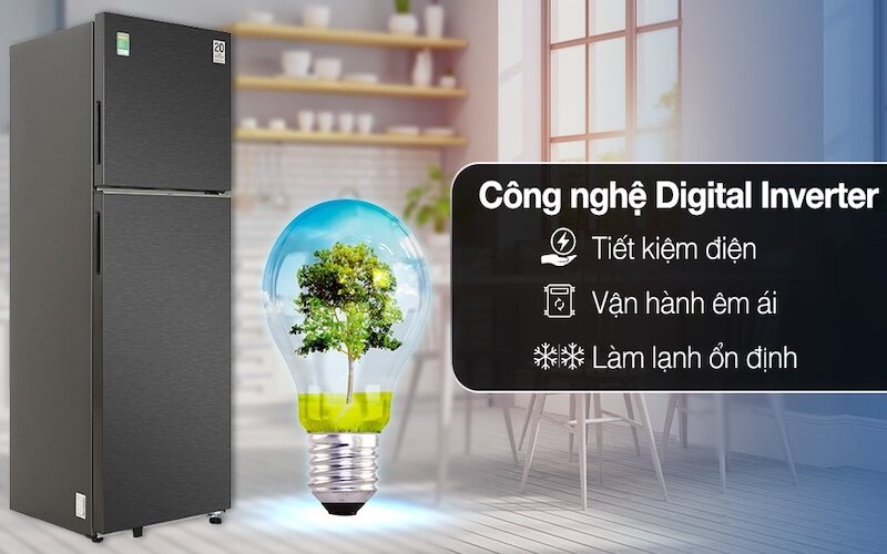 Tủ lạnh Samsung Inverter 305 lít RT31CG5424S9SV đáp ứng nhu cầu của gia đình vừa và nhỏ