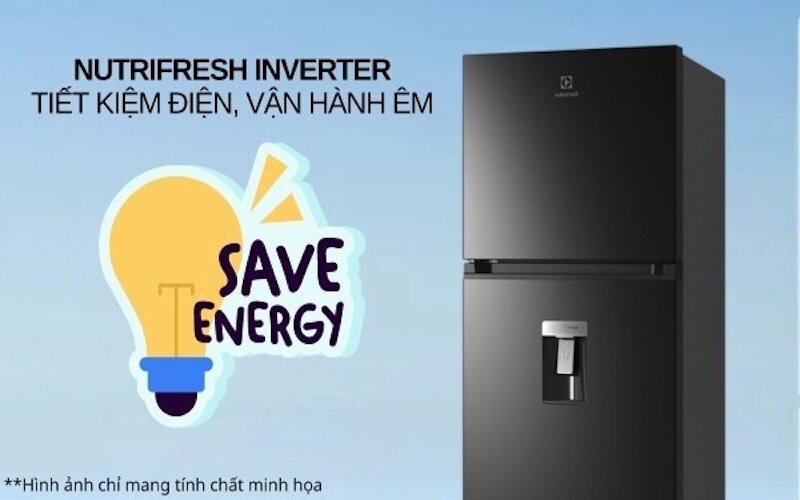 Tủ lạnh Electrolux Inverter 341 lít ETB3740M-H tính năng hiện đại, công nghệ tiên tiến