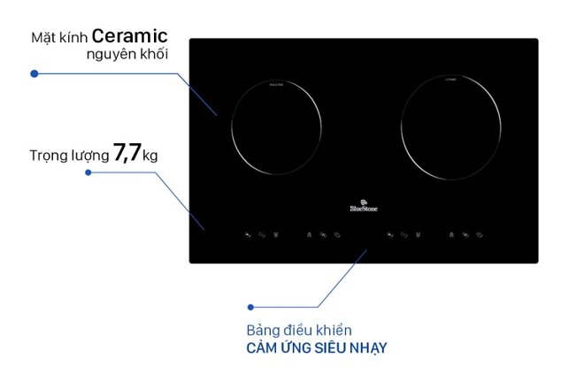 Ưu điểm của bếp từ Bluestone