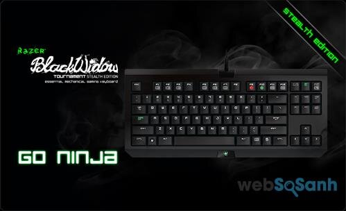 Bàn phím Razer Blackwidow Tournament 2014