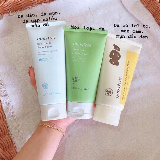 sữa rửa mặt Innisfree