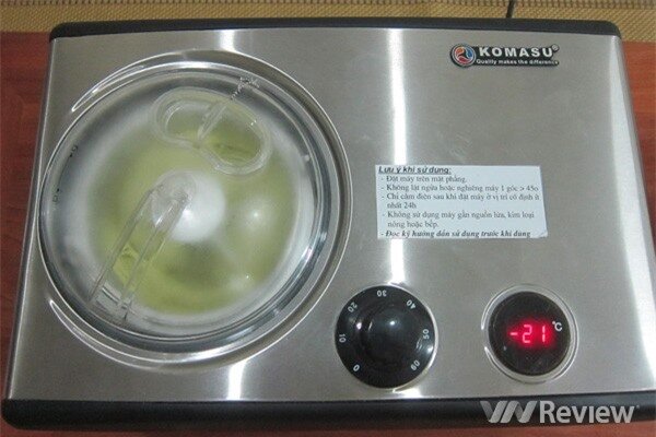 Đánh giá máy làm kem Komasu KM-1516