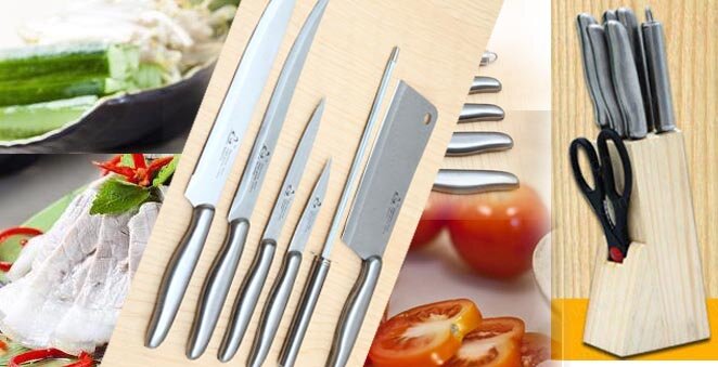 Một bộ dao làm bếp tốt hỗ trợ rất nhiều cho việc nấu ăn