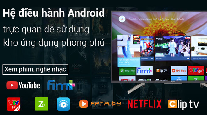 Kho ứng dụng phong phú trên hệ điều hành Android