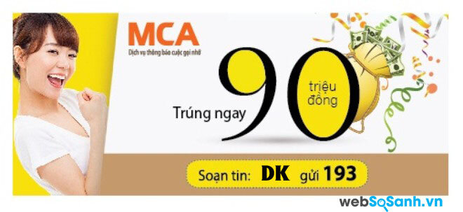 Cách đăng kí cuộc gọi nhỡ của Viettel