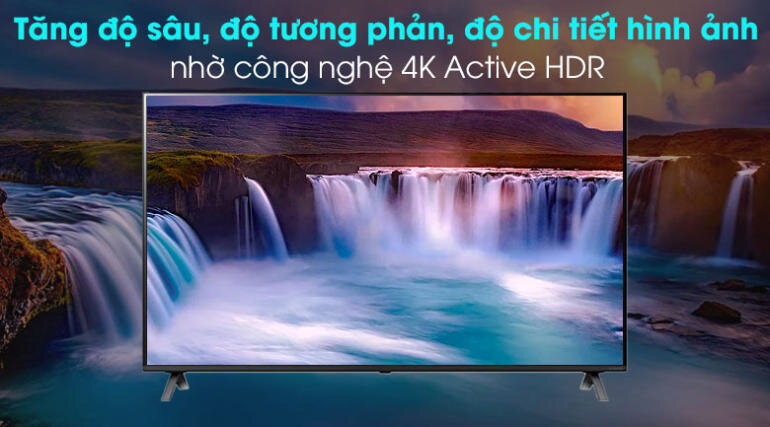 Công nghệ 4K Active HDR nâng cấp độ tương phản và chiều sâu