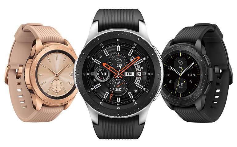Samsung Galaxy Watch có thiết kế giống như một đồng hồ truyền thống