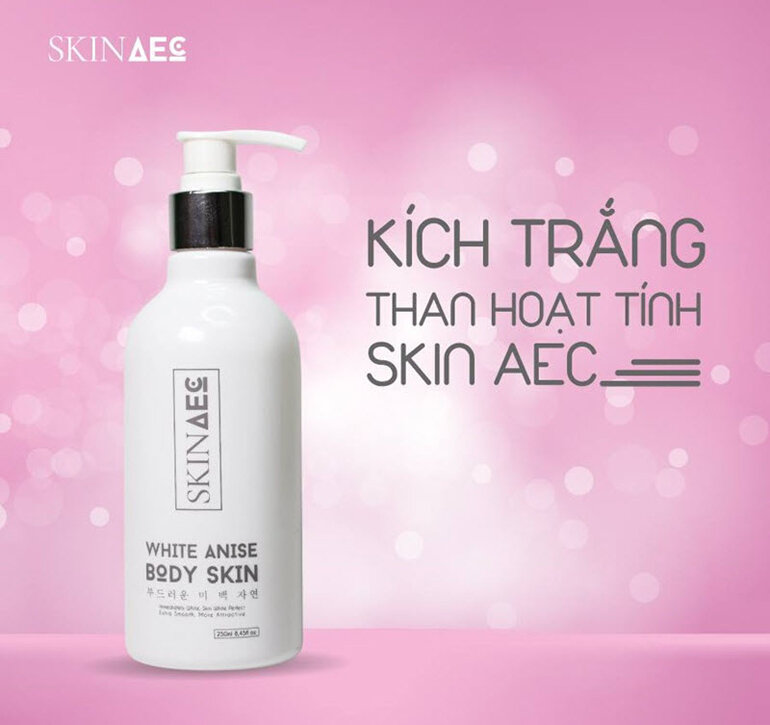 sữa tắm trắng Skin AEC