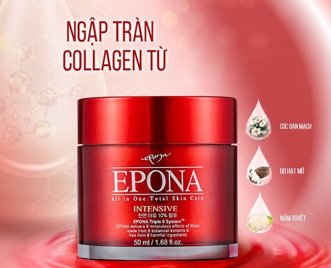 Kem dưỡng da Epona Horse Oil All-In-One Total Skin Care Intensive