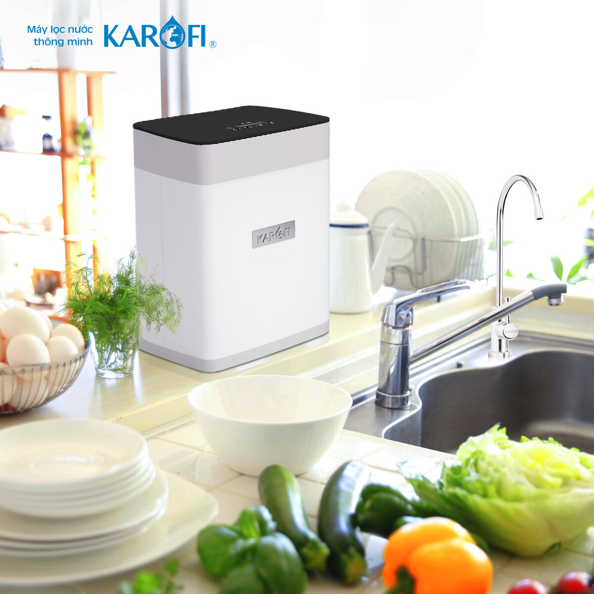 Giá sản phẩm Máy lọc nước Karofi 8 lõi đa dạng tùy vào dòng sản phẩm