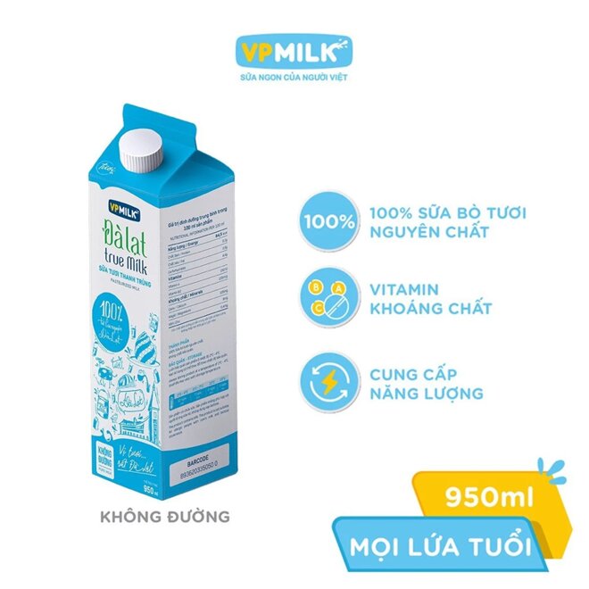 Chi tiết các dòng sữa tươi, sữa chua thương hiệu Đà Lạt milk: Giá bán, chất lượng