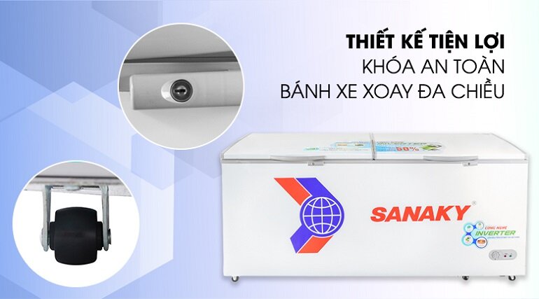 Tủ đông 8699 của Sanaky