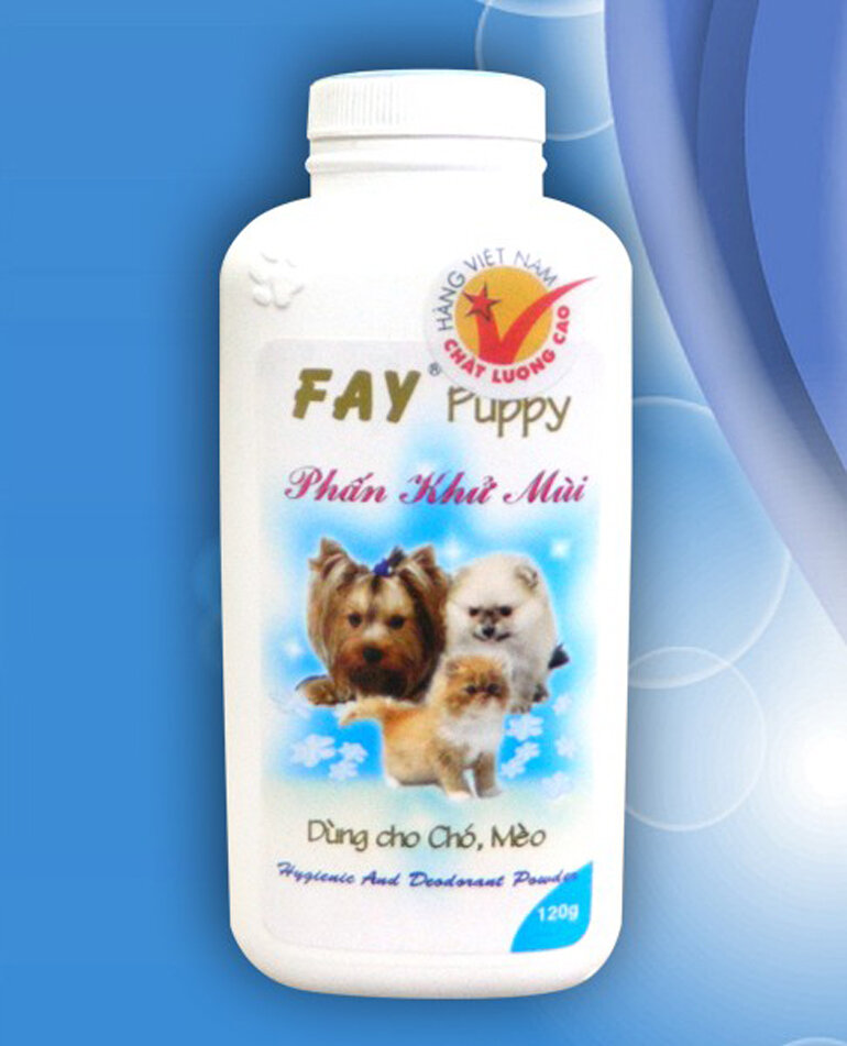 A Vietnamese brand of dry dog ​​shampoo