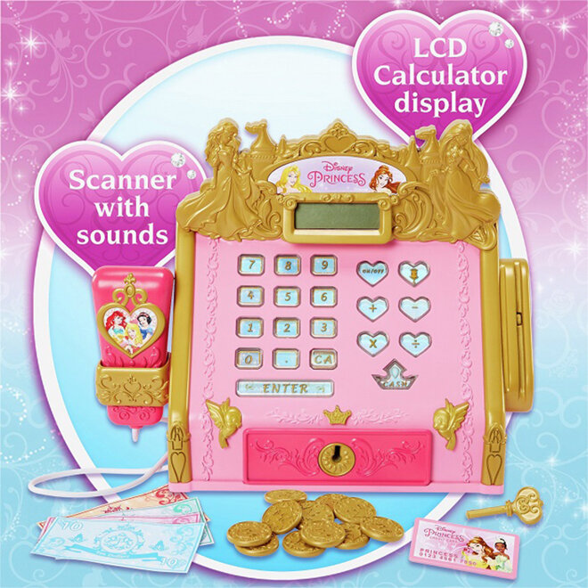 Đồ chơi bán hàng Disney Princess Royal Boutique Cash Register.