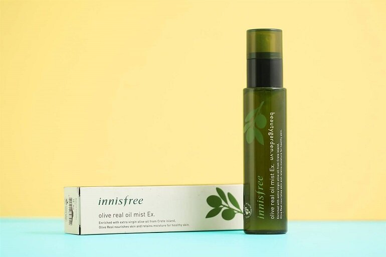 Xịt khoáng Innisfree Olive Real Oil Mist Ex