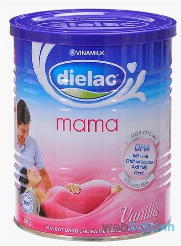 Sữa bầu Dielac Mama là sản phẩm sữa bột khá ổn về chất lượng mà giá thành lại rẻ 