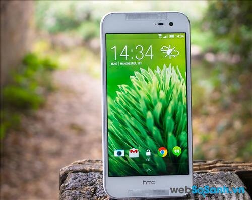 HTC Butterfly 2 được trang bị màn hình Full HD với độ lớn 5 inch