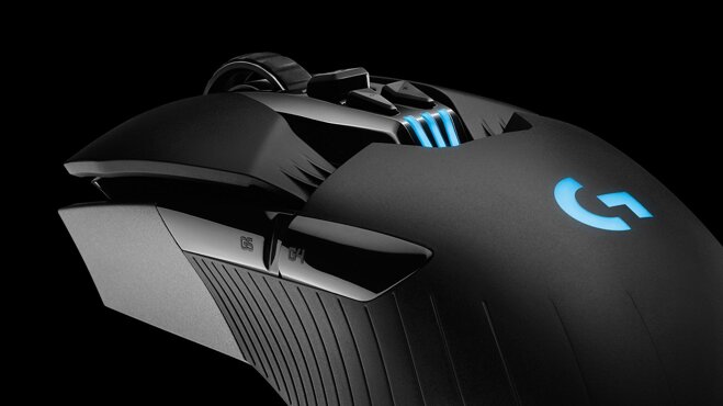 Chuột gaming không dây Logitech G900 Chaos Spectrum Professional có độ phân giải 12000