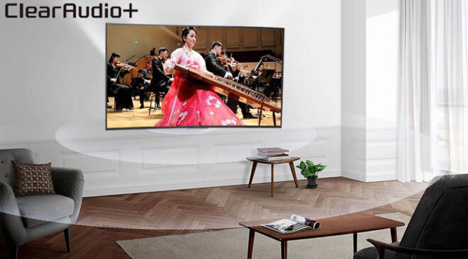 Smart Tivi Sony 43 inch 43W800F có âm thanh khác biệt