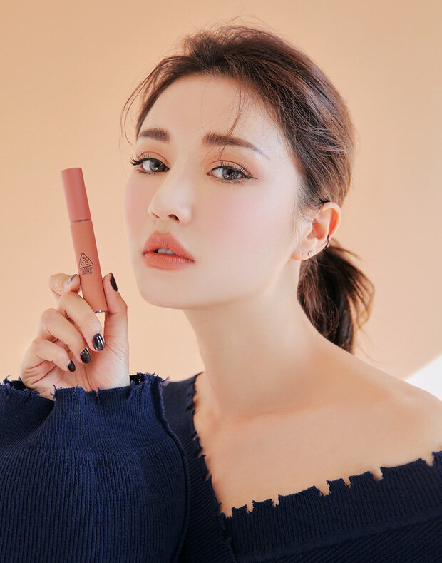 Bảng màu son kem 3CE Velvet Lip Tint