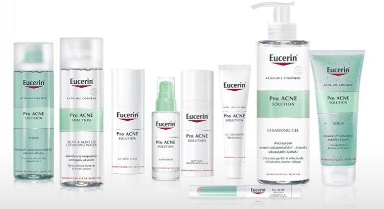 Sữa rửa mặt Eucerin review