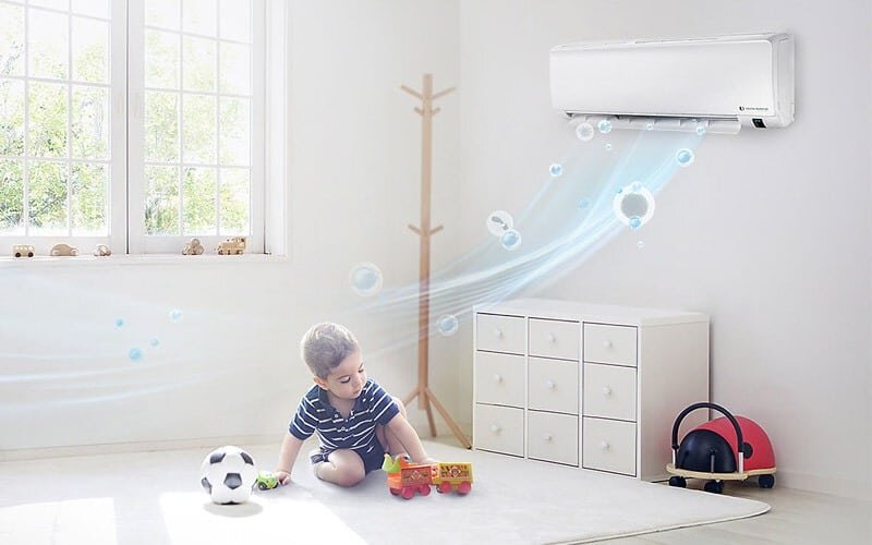 Điều hòa hai chiều rất tốt cho trẻ nhỏ và người già