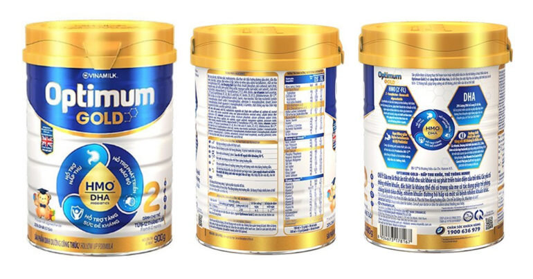 Sữa bột Vinamilk Optimum Gold 2 có tăng cân không ?