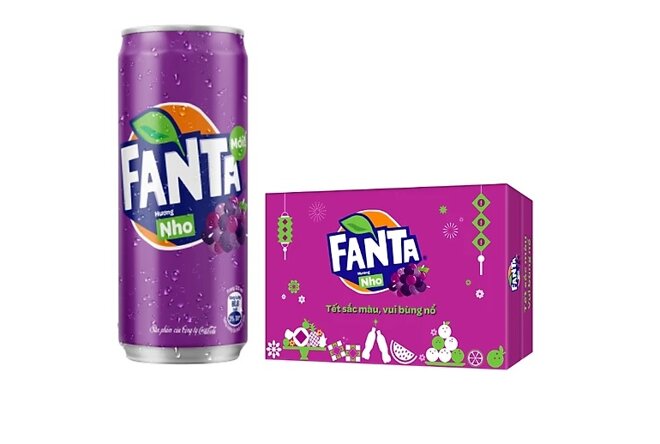 Nước ngọt Fanta - Giá tham khảo: 94.100 - 181.000 đồng/thùng 24 lon/chai