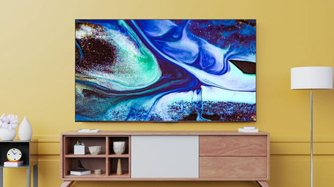 Chất lượng hoàn thiện của QLED Tivi 4K TCL 55C715 55 inch