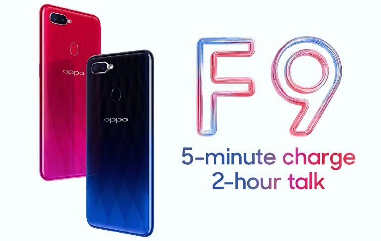 giá oppo f9